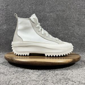 Converse Run Star Hike Womens 7 White Ivory High Top Platform Trail Hiking Shoes
